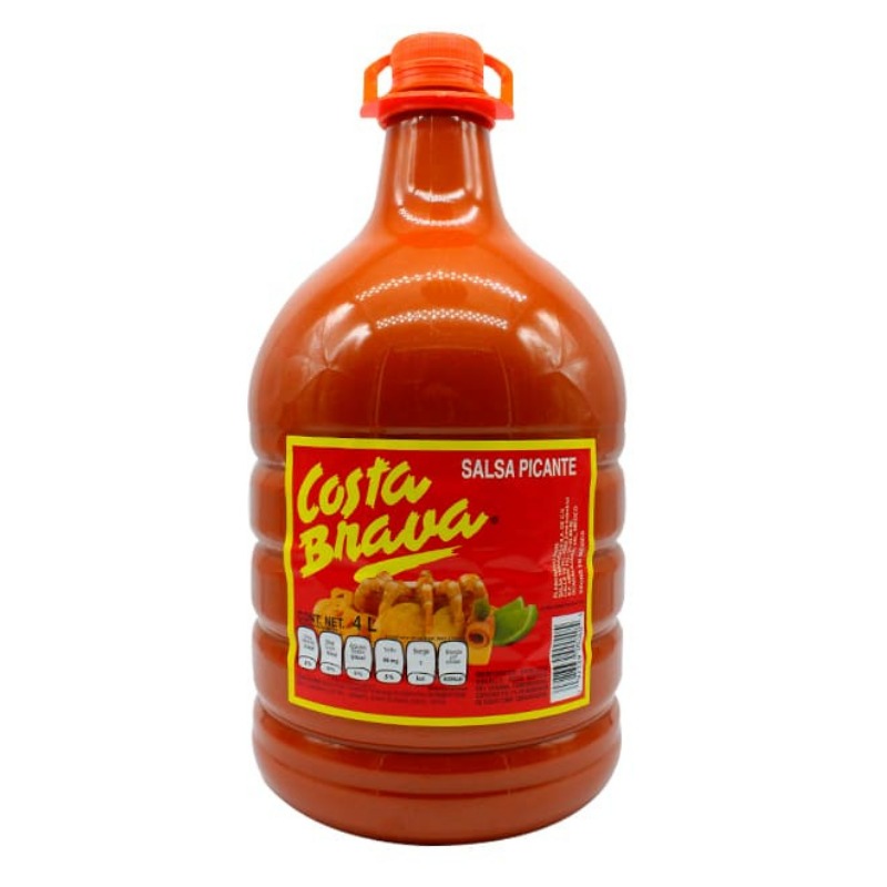 SALSA COSTA BRAVA ROJA 4 LTS
