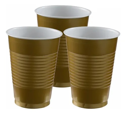 VASO 12 C/20 PZAS DORADO