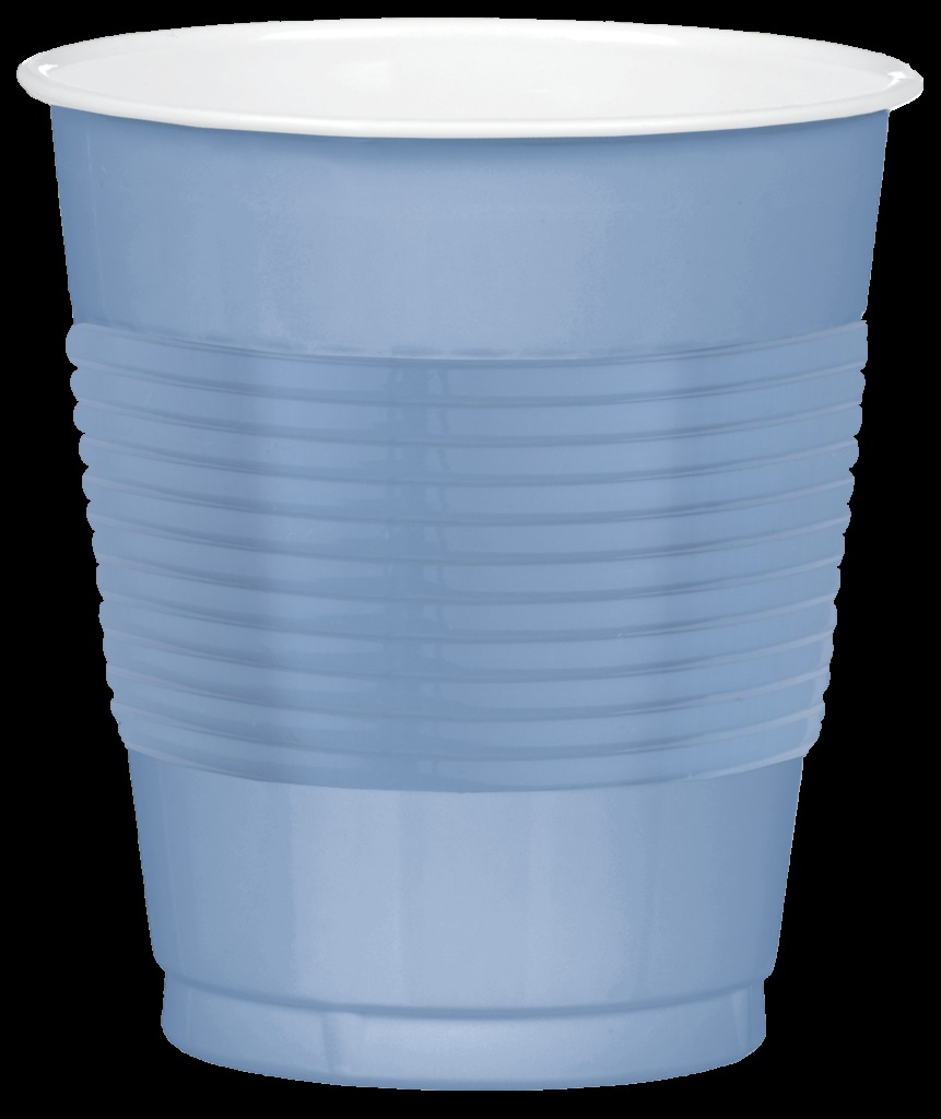 VASO 12 C/20 PZAS AZUL PASTEL