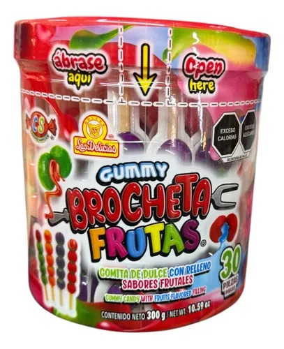 GUMMY BROCHETA LAS DELICIAS