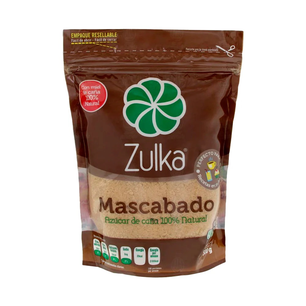 AZUCAR ZULKA MASCABADO 500GR
