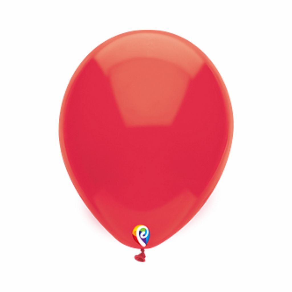 GLOBO 9 C/50PZ ROJO VERMELHO SENSACIONAL 73866