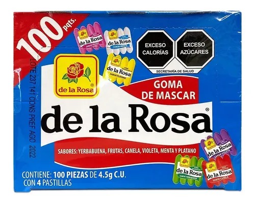 CH 4 PASTILLAS LA ROSA