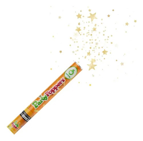 POPPER PARTY IS ON ESTRELLAS DORADAS 30CM