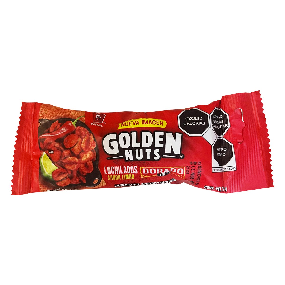 GOLDEN NUTS ENCHILADO  DE 78GR