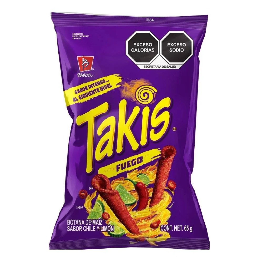 TAKIS PIX FUEGO DE 65GR