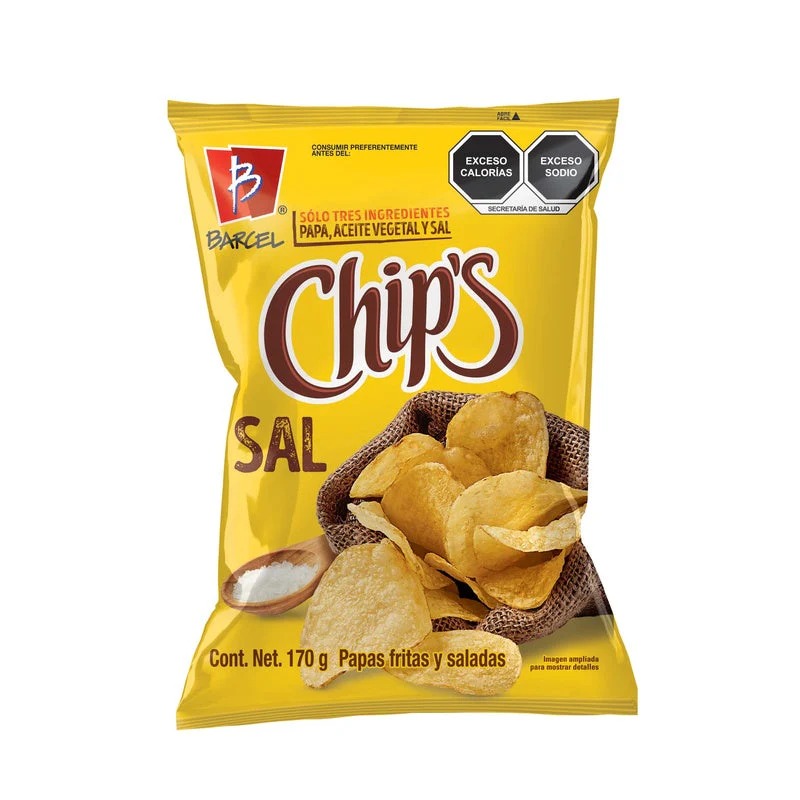 CHIPS SAL  DE 170GR