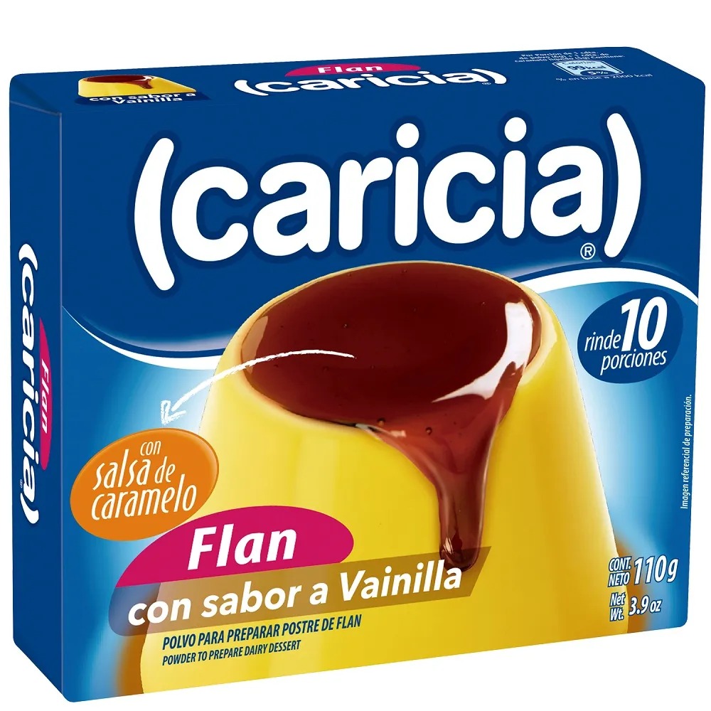 FLAN CARICIA VAINILLA 120GR