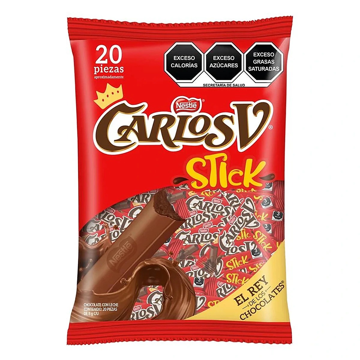 CHOC CARLOS V FIESTA STICK