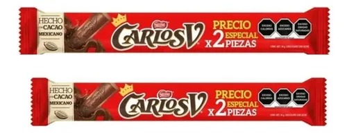 CHOC CARLOS V +2 PZA