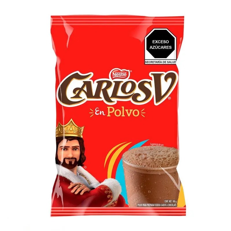 CHOCOLATE CARLOS V POLVO 160GR