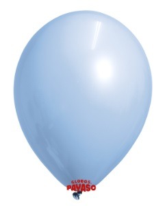 GLOBO 12 DEC C/50 AZUL CIELO