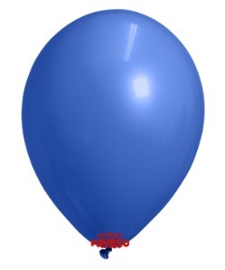 GLOBO 12 DEC C/50 AZUL ROYAL
