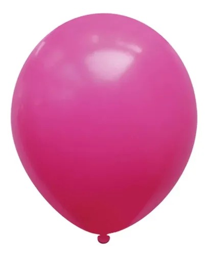 GLOBO 12 DEC C/50 FUSHIA