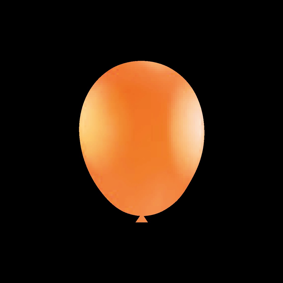 BOLSA GLOBO BOMBITA N9 NARANJA C/50
