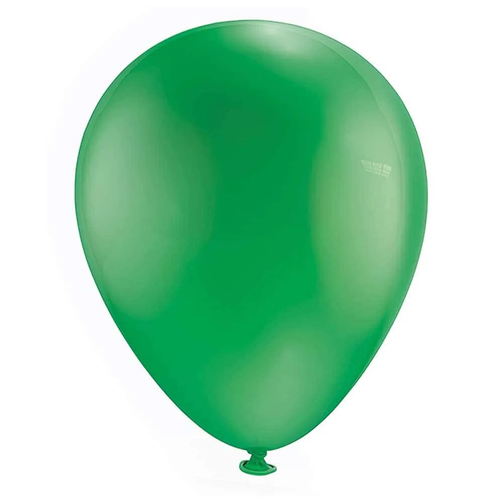BOLSA GLOBO BOMBITA N9 VDE ESMERALDA C/50