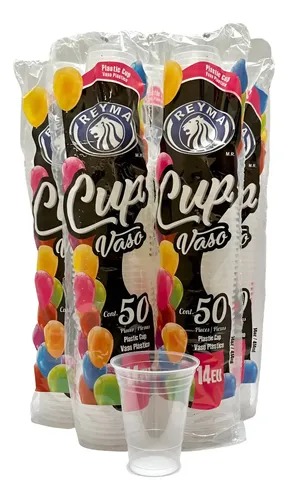 VASO PLASTICO 14 EU REYMA