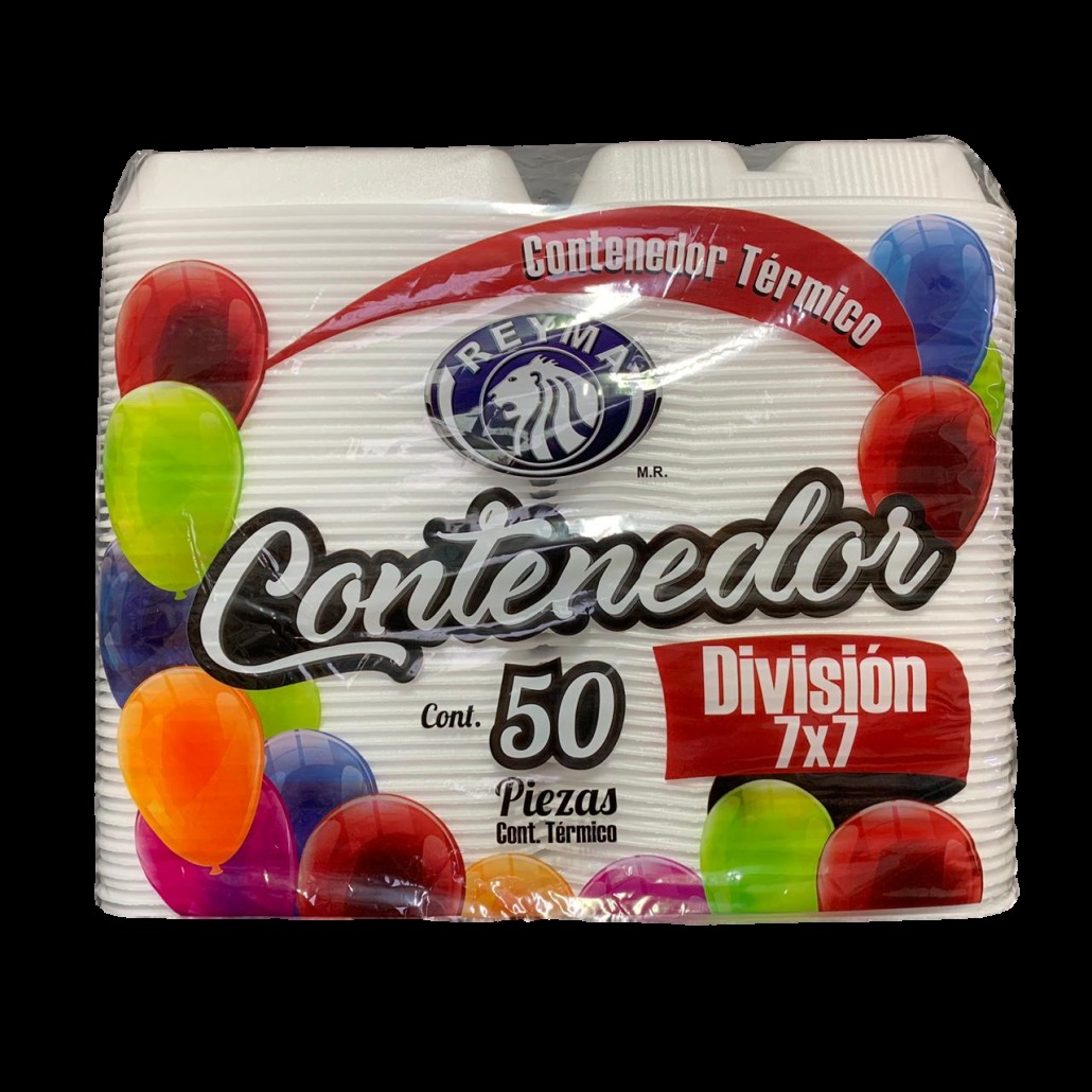 CONTENEDOR TERMICO 7X7 C/DIV