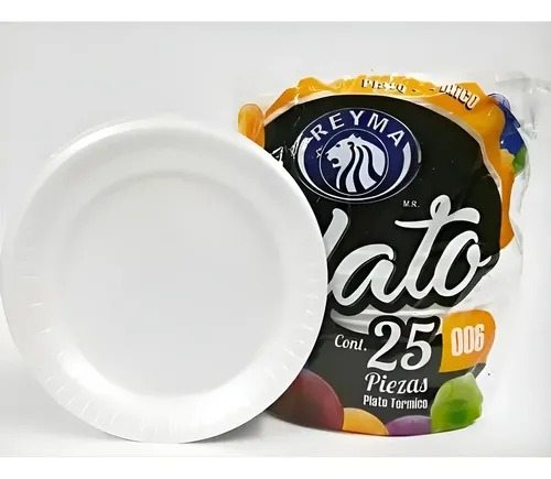 PLATO TERMICO PASTELERO 006 LEON 25 PZAS