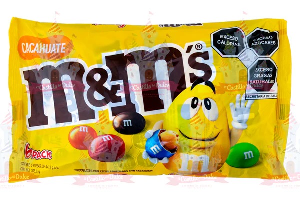 CHOC AMERICANO M&M AMARILLO