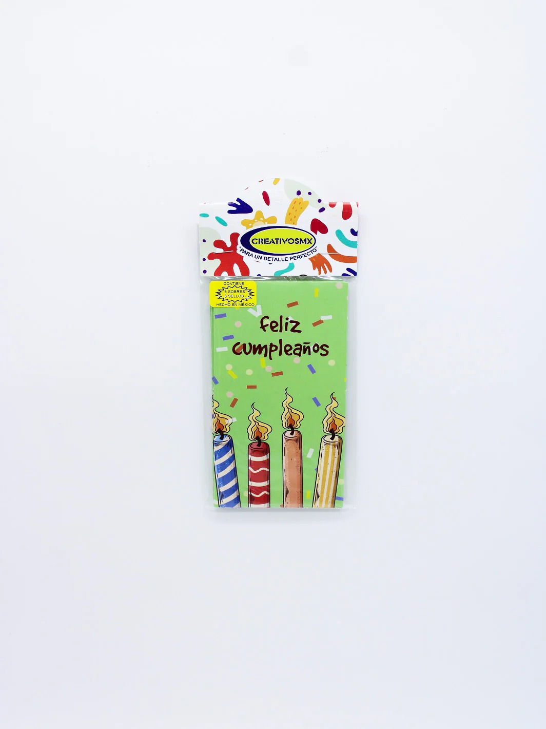SOBRE DECORADO CON FOIL C/5 PZ (SFD)