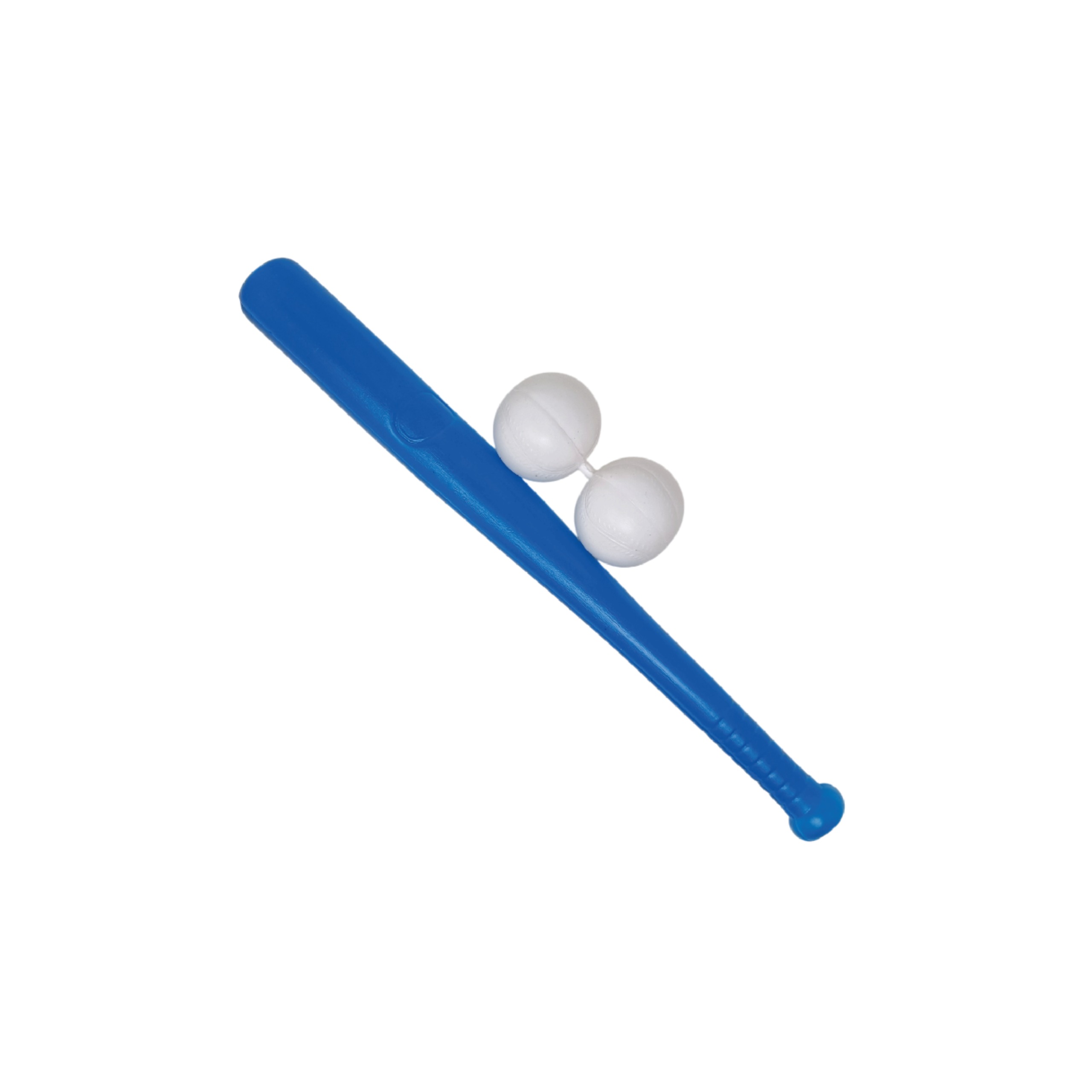 BAT DE PLASTICO GRANDE C/2 PELOTAS
