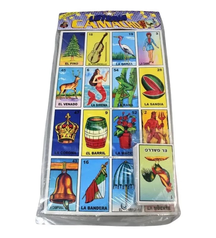 LOTERIA 20 TABLAS GRANDE