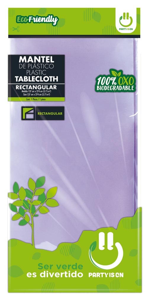 MANTEL RECTANGULAR LAVANDA PARTY IS ON