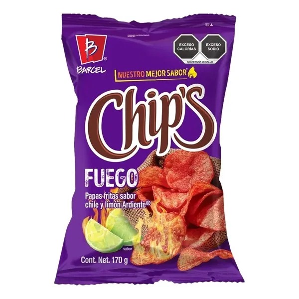 CHIPS FUEGO  DE 170GR