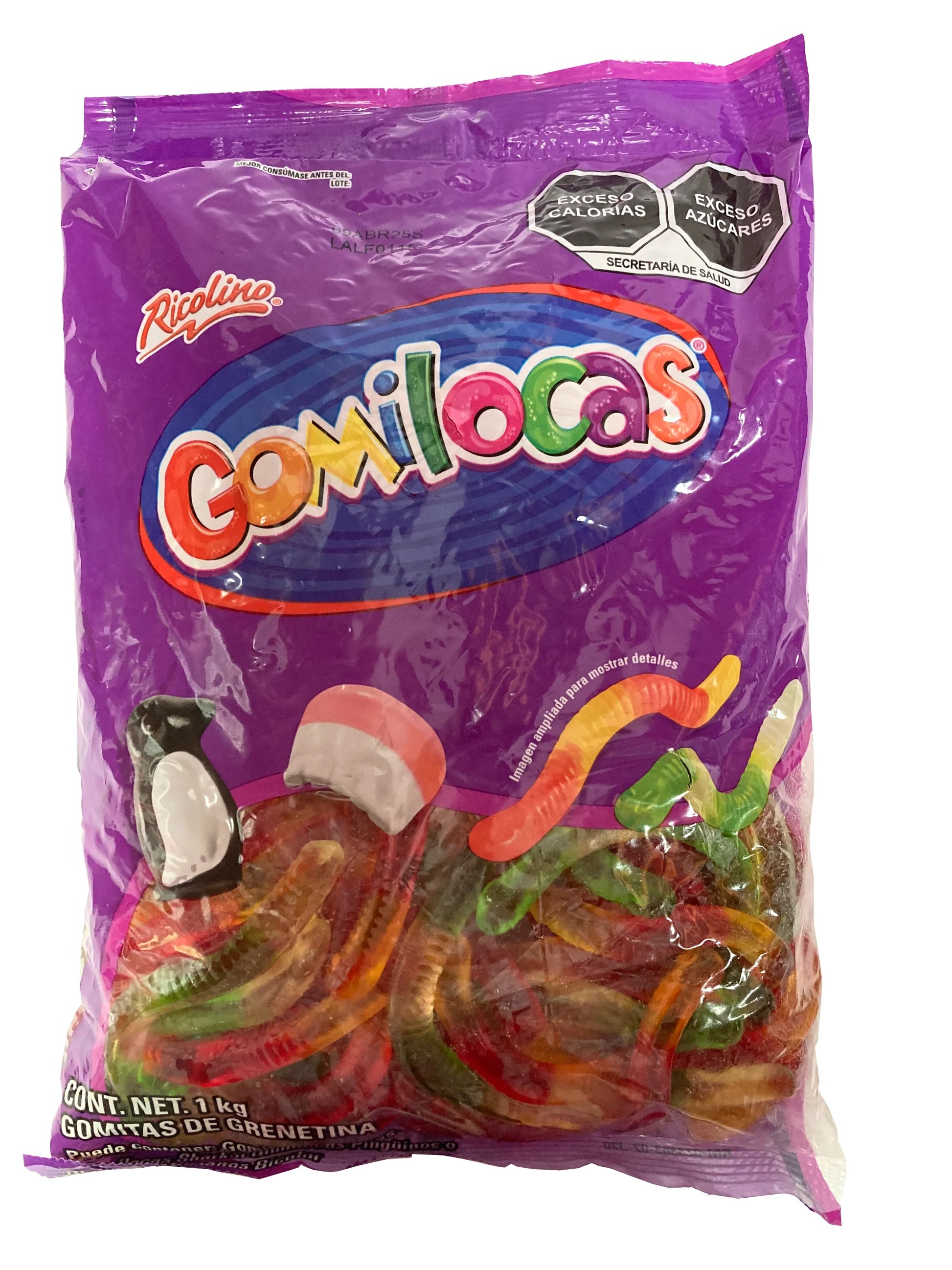 GOMILOCAS GUSANOS 1 KG