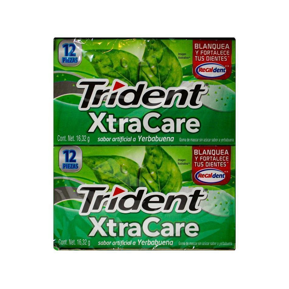 TRIDENT XTRA CARE YERBA
