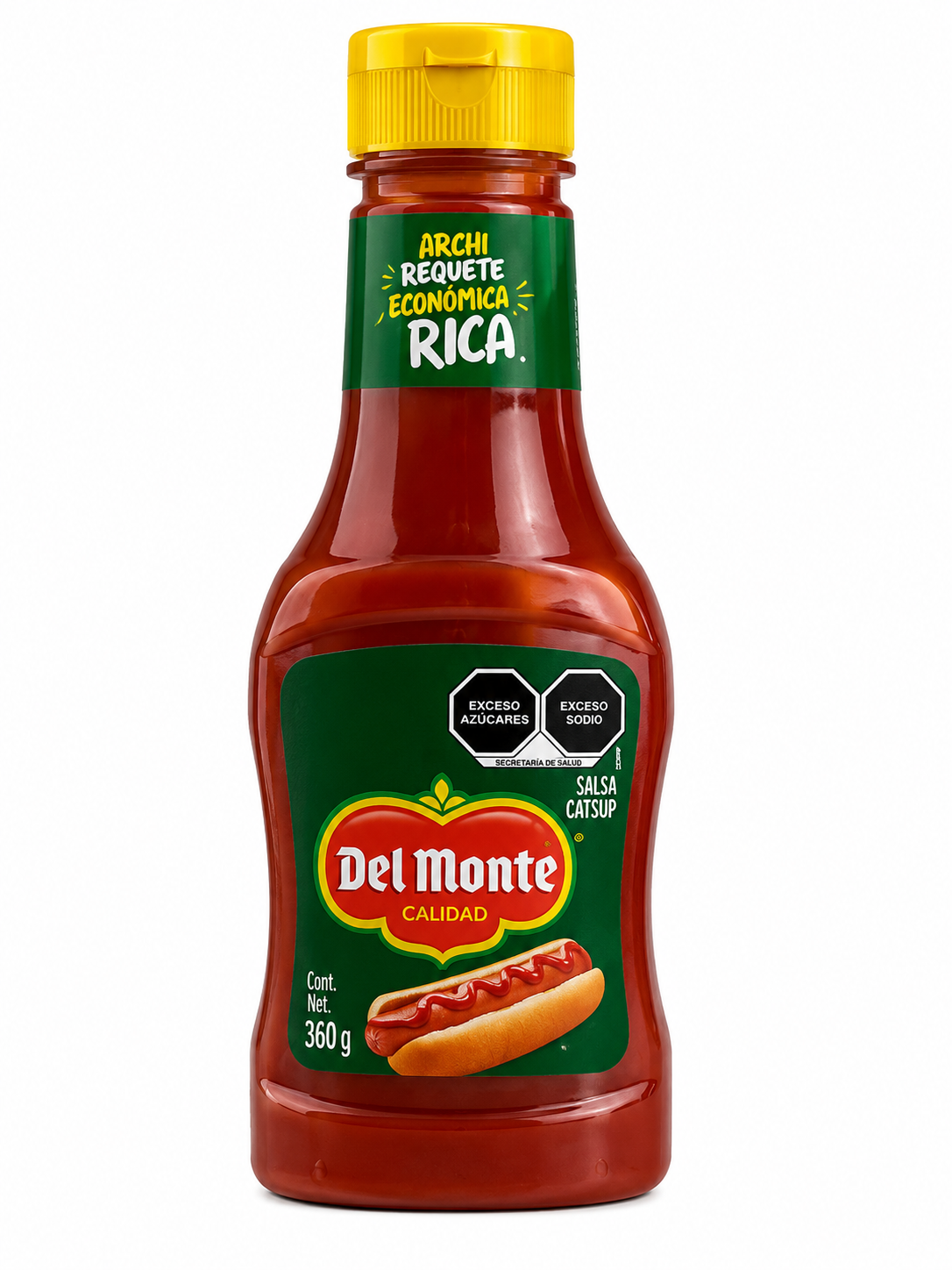 SALSA CATSUP DEL MONTE SQZ 320 g